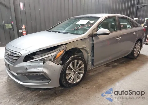 2016 Hyundai Sonata Sport z USA, uszkodzony, nr VIN 5NPE34AF8GH352439